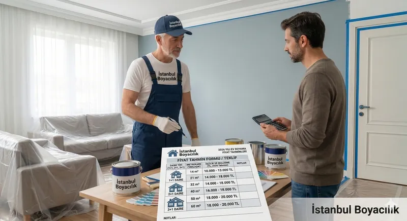 2026 ev boyama fiyatları