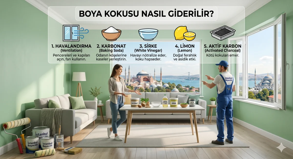Boya Kokusu Nasıl Giderilir? 10 Etkili Yöntem