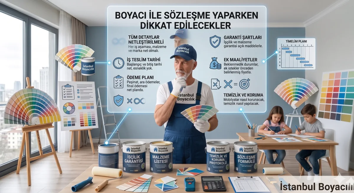 Boyacıyla sözleşme dikkat edilecekler