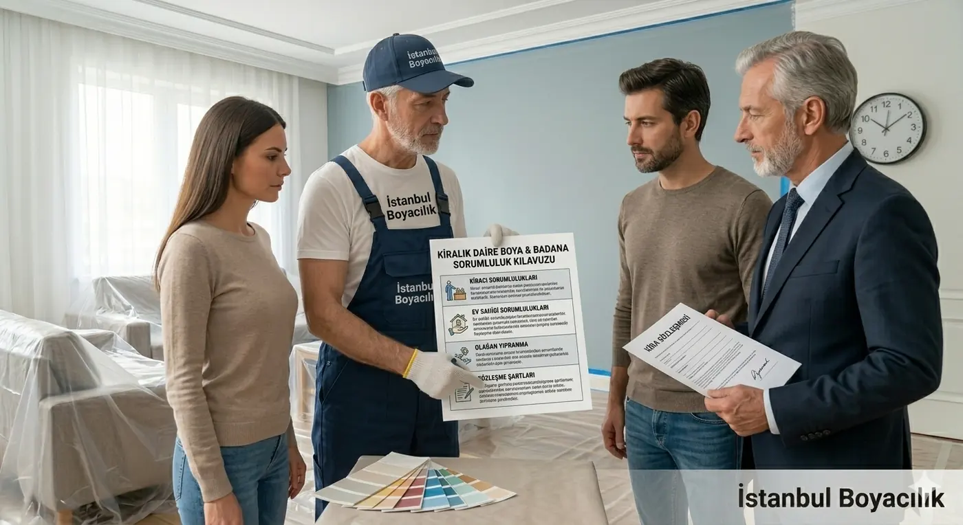 Kiralık ev boyama masrafı kiracı mı ev sahibi mi öder rehberi
