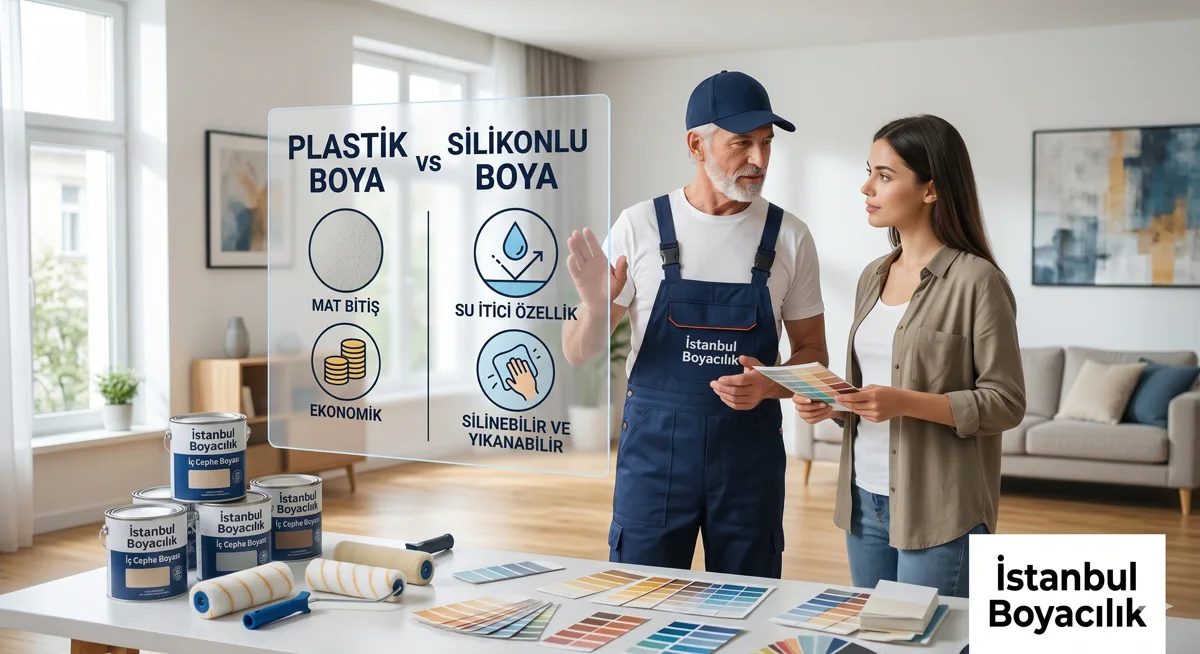 Plastik Boya mı Silikonlu Boya mı? Fark Nedir?